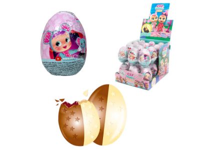 Huevos de Chocolate Cry Babies x24