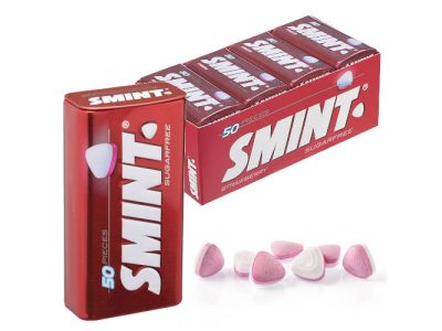 Caramelos Lata Smint Fresa Sin Azúcar x12