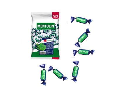 Caramelos Sin Azúcar Sabor Eucalipto Mentolin 800 gr
