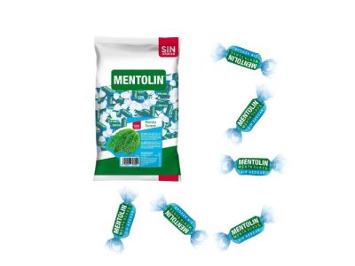 Caramelos Mentolin Sabor Menta Suave Sin Azúcar 800 gr