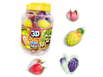 Frutas de Gominola 3D Juicy Gummy Fruit Burst Johny Bee x60