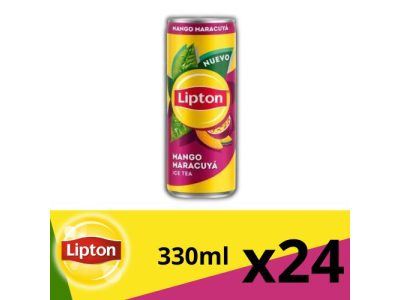 Latas de Lipton Té Sabor Maracuyá x24