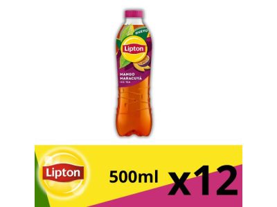 Botellas de Té Lipton Sabor Maracuyá x12