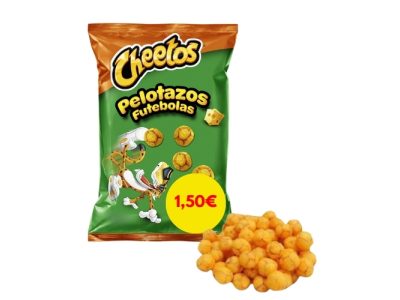 Bolas de Cheetos Pelotazos Fritos Sabor Queso Pepsico x15